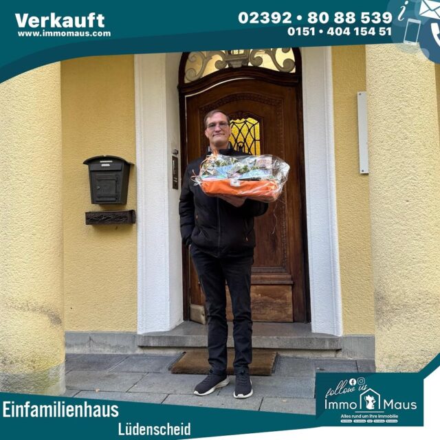 🏡 Was lange währt, wird endlich gut! ✨
Unser Einfamilienhaus mit Gewerbeanteil in Lüdenscheid ist erfolgreich verkauft! 🎉

Es war eine schwere Geburt mit vielen neuen Erkenntnissen – doch wir haben uns immer wieder kreative Wege einfallen lassen 💡, um das Ziel zu erreichen.

Am Ende konnten wir eine Familie glücklich machen ❤️ – und dem Verkäufer fiel sprichwörtlich eine große Last von den Schultern. 🙌

Auch wenn es zwischendurch mal schwieriger wird – wir bleiben dran! 💪
👉 Immo Maus bleibt am Ball! 🐭🏠

#Immobilien #Lüdenscheid #Erfolg #Verkauft #Einfamilienhaus #Maklerliebe #Teamwork #ImmoMaus #Immobilienverkauf #Hausverkauf #Kreativ #Durchhalten #HappyEnd #Makleralltag #Vertrauen #Zielerreicht #Familienglück #immobilienlüdenscheid