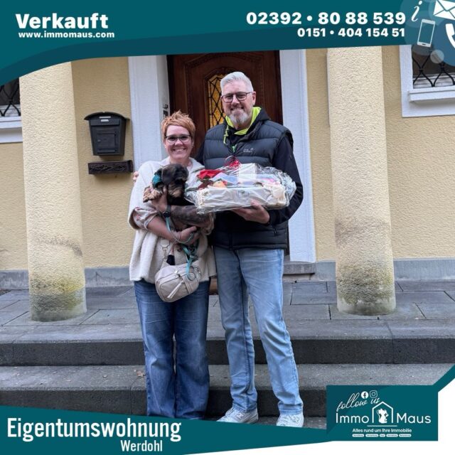 ⚡️🏡 Verkauft.
Schnell. Schneller. Immo Maus.
Unsere 90 m² Eigentumswohnung in Werdohl-Kleinhammer wurde ohne Onlinestellung über unser starkes Netzwerk an Kapitalanlegern erfolgreich verkauft.
📱 Ein Videoanruf hat gereicht, um die Käufer zu überzeugen.
Selbst für uns ein Rekord – aber genau dafür steht Immo Maus:
ein starkes, zuverlässiges Netzwerk und schnelle Entscheidungen 🤝💼
👉 Sie möchten Ihre Eigentumswohnung ebenfalls schnell und unkompliziert verkaufen?
Dann melden Sie sich gerne bei uns!
Ihr Immo Maus Team 💛🐭
#ImmoMaus
#SchnellSchnellerImmoMaus#Immobilienverkauf#Werdohl#Kleinhammer#Eigentumswohnung#Verkauft#Kapitalanlage#Immobilienmakler#MärkischerKreis#Wohnungsverkauf