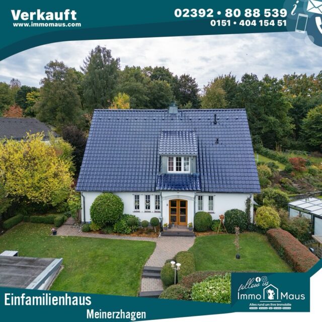 🏡 Verkauft – hochwertiges Einfamilienhaus in Meinerzhagen ✨

Diese besondere Immobilie hat ein neues Zuhause für eine glückliche Familie gefunden. ❤️

Der Weg dorthin war nicht immer einfach –
doch wir sind drangeblieben und konnten am Ende für beide Seiten eine faire und zufriedenstellende Lösung schaffen. 🤝

Gerade solche Objekte sind für uns etwas ganz Besonderes.
Diese Immobilie zählt definitiv zu den Highlights, die wir begleiten durften. 🌟

Ein großes Dankeschön für das entgegengebrachte Vertrauen!

👉 Immo Maus – auch hochwertige Immobilien sind bei uns in besten Händen. 🐭🏡

#verkauft #immobilien #immobilienmakler #meinerzhagen #einfamilienhaus luxusimmobilien hochwertig vertrauen immoliebe erfolg immomaus hausverkauf traumhaus immobilienverkauf maklerlife