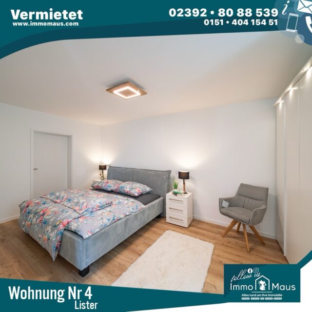 ✨ Starke Neuigkeiten von Ihrem Immo Maus Team!

🎉 4 von 4 Wohnungen unseres Projekts an der Listertalsperre sind nun erfolgreich vergeben!

🏠 Die letzte Wohnung (Nr. 4) ist bereits vermietet und der neue Mieter ist schon eingezogen.
💬 Besonders freuen wir uns darüber, dass bereits Interesse am Kauf bekundet wurde – eine tolle Entwicklung!

🙏 Dieses Projekt hat gezeigt:
Manchmal dauert es etwas länger, doch am Ende zahlt sich Geduld, Engagement und die richtige Strategie aus.
Wir sind dankbar, dieses Projekt erfolgreich abgeschlossen zu haben.

📩 Sie möchten nichts verpassen oder interessieren sich für ähnliche Objekte?
Dann sprechen Sie uns gerne an!

Ihr Immo Maus Team

#immobilien #listertalsperre #verkauft #immomäuse #wohnen