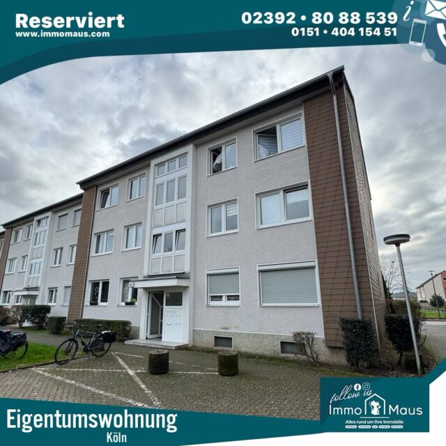 🔒 Reserviert! 🏡✨

Auch unsere Eigentumswohnung in Köln wurde erfolgreich reserviert – und das nach einem intensiven Besichtigungsmarathon mit zahlreichen Interessenten! 🚀

Besonders freuen wir uns darüber, dass unsere Kollegin Alice Schmidt ihre erste Eigentumswohnung erfolgreich reservieren konnte. 🎉 Der Notar wurde bereits beauftragt und die nächsten Schritte sind eingeleitet. Darauf sind wir als Team sehr stolz!

Solche Erfolge zeigen: Die Nachfrage am Markt ist vorhanden – mit der richtigen Vermarktungsstrategie erzielen wir Ergebnisse. 💪

📍 Was das für Sie bedeutet:
Wir sind nicht nur in unserer Region aktiv, sondern begleiten Eigentümer auch überregional erfolgreich beim Verkauf ihrer Immobilien. 🌍

📞 Sie möchten Ihre Immobilie verkaufen – egal ob in Ihrer Nähe oder weiter entfernt?
Sprechen Sie uns gerne an. Wir unterstützen Sie von der ersten Beratung bis zum Notartermin.

Ihr Immo Maus Team 🐭🏡

#Reserviert #Köln #Eigentumswohnung #Immobilienverkauf #Immobilienmakler