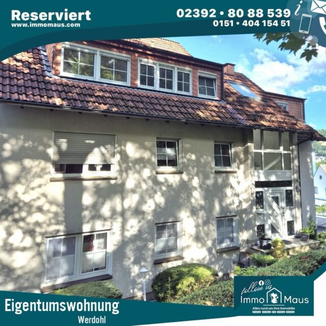 🎉🏡 Schon wieder reserviert! 🚀🔑
Kaum in der Vermarktung – zack, war auch schon der passende Käufer gefunden! 🎯🏠
Unsere nächste Eigentumswohnung im gleichen Haus in Werdohl-Königsburg mit 60 m² ist bereits reserviert. 🏡✨
Einmal mehr zeigt sich, wie wertvoll unser starkes Netzwerk an Kapitalanlegern ist. 💼🤝 Der Kaufvertrag wurde bereits in die Wege geleitet – schneller geht’s kaum! ⚡📄
👏 Ein herzliches Dankeschön an Alice Schmidt für diesen erneuten Vermarktungserfolg! 🌟😊
Möchten Sie Ihre Immobilie ebenfalls schnell, professionell und erfolgreich verkaufen? Dann sprechen Sie uns gerne an – wir freuen uns darauf, Sie kennenzulernen! 📲🏡
💙 Ihr Immo Maus Team 🐭🏠
#Reserviert #Immobilien #Werdohl #Königsburg