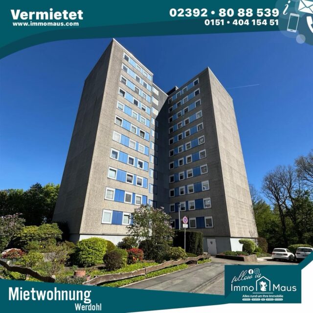✨ Wieder erfolgreich vermietet! 🏡🔑
Auch diese schöne Mietwohnung in Werdohl hat nun neue Mieter gefunden! 🎉
Das Besondere an dieser Geschichte: Zuerst durften wir die Wohnung verkaufen – und anschließend wurden wir auch mit der Vermietung beauftragt. 🙌
Genau das zeigt, was unser Rundum-sorglos-Paket ausmacht: Von der erfolgreichen Vermarktung über den Verkauf bis hin zur anschließenden Vermietung – bei uns bekommen Sie alles aus einer Hand. 💪
Vielen Dank für das Vertrauen! ❤️
Ihr Immo-Maus-Team 🐭🏠
#ImmoMaus #Werdohl #Vermietet #Immobilien #i̇mmobilienmakler
