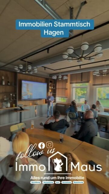 Immo-Stammtisch Hagen 🏡🤝
Wir von Immo Maus waren heute wieder mit dabei! 🐭🏠
Ein spannender Vortrag, interessante Impulse und vor allem ein großartiges Netzwerk mit tollen Gesprächen und Kontakten.
Vielen Dank für den gelungenen Abend – wir sind immer wieder gerne dabei! 🙌
#ImmoStammtisch #Hagen #ImmoMaus #Immobilien #Netzwerk Networking Immobilienbranche