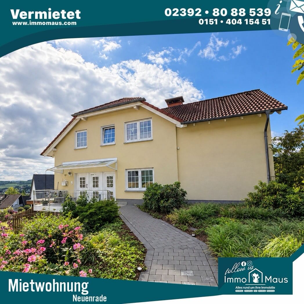 🏡🔑 VERMIETET IN NEUENRADE!

Sage und schreibe 2 Besichtigungen – mehr hat es nicht gebraucht! 😍

⏱️ Innerhalb von nur 2 Tagen haben wir diese schöne Wohnung in Neuenrade erfolgreich vermietet.

Keine endlosen Besichtigungen, kein wochenlanges Suchen – 2 Tage, 2 Besichtigungen und die passende Mieterin gefunden. 🔑✨

Wir freuen uns sehr, dass Wohnung und Mieterin so schnell zusammengefunden haben.

So einfach kann Vermietung gehen. 😉🐭

Sie möchten Ihre Wohnung ebenfalls vermieten?
📩 Sprechen Sie uns gerne an!

Ihr Immo Maus Team 🐭🏡

#Vermietet #Neuenrade #wohnungvermietet