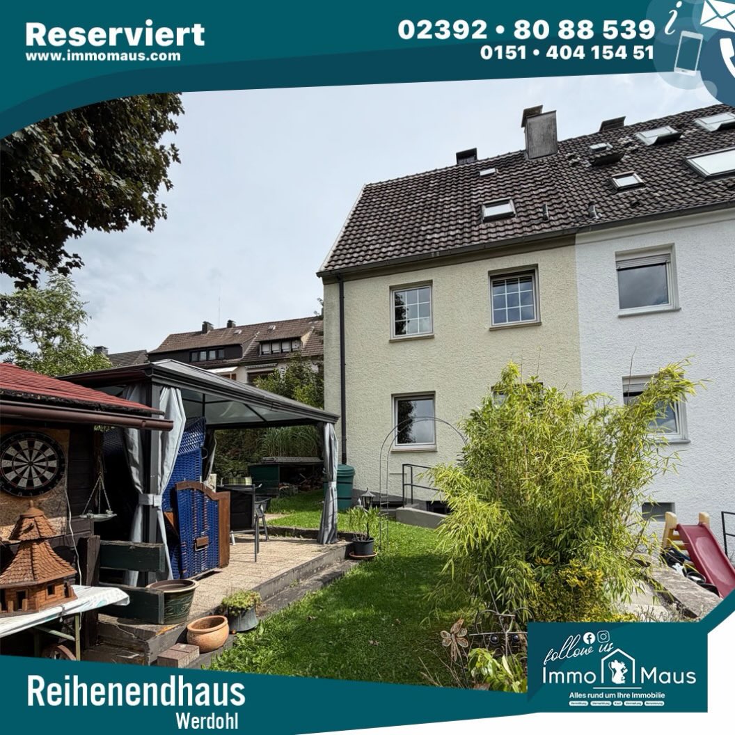 🏡✨ RESERVIERT – Reihenendhaus in Werdohl-Ütterlingsen! 🔑❤️
Das ging mal wieder richtig schnell! 🚀🥳
Am 09.09. online gegangen und am 16.10.2026 bereits RESERVIERT! 🎉
Manchmal läuft einfach alles wie am Schnürchen! 😍
✅ Finanzierung steht 💰
✅ Kaufvertrag ist in die Wege geleitet 📝
✅ Alles läuft Hand in Hand – einfach super im Flow! 🤝✨
Ein ganz besonderes Dankeschön an Alice Schmidt für die tolle, reibungslose Abwicklung und die großartige Unterstützung als Kooperationspartnerin! ❤️ So macht Zusammenarbeit richtig Spaß! 🫶
Wir freuen uns riesig für alle Beteiligten und wünschen Ihnen einen wunderschönen, entspannten Sonntag! ☀️🐭💕
Ihr Immo-Maus-Team 🏡❤️
#Reserviert #Reihenendhaus #Werdohl #Ütterlingsen
