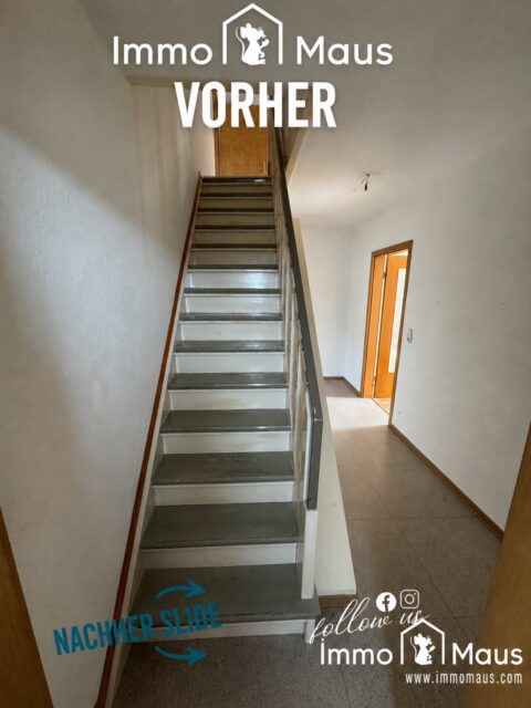 🏡✨ WOW – was für eine Verwandlung! 😍
VORHER ➡️ NACHHER – der Unterschied kann sich sehen lassen! 🔨💙
📍 Immo Maus Projekt – Listerstraße 29 in Meinerzhagen
Heute nehmen wir Sie mit zu einem weiteren spannenden Vorher-Nachher-Vergleich aus unserem Projekt!
🐭 Wohnung 2 – Treppenaufgang zum Dachgeschoss (DG)
Hier hat sich wirklich einiges getan! 🤩 Aus dem alten Treppenaufgang ist Schritt für Schritt ein ganz neuer, einladender Bereich entstanden.
Mit viel Liebe zum Detail, handwerklichem Einsatz und einer klaren Vorstellung vom Ergebnis verwandeln wir unsere Immobilien Stück für Stück. 🛠️🏠
💙 Wir finden: Was für ein Unterschied!
Jetzt sind Sie gefragt:
👇 Wie gefällt Ihnen diese Verwandlung?
Was sagen Sie zum Vorher-Nachher-Vergleich? Schreiben Sie uns Ihre Meinung in die Kommentare! 💬😍
Wir freuen uns auf Ihr Feedback und darauf, Ihnen bald weitere Einblicke in unser Projekt zu zeigen!
🐭💙 Ihr Immo Maus Team
Zuhause beginnt mit dem richtigen Partner. 🏡
#ImmoMaus #VorherNachher #Verwandlung #Meinerzhagen